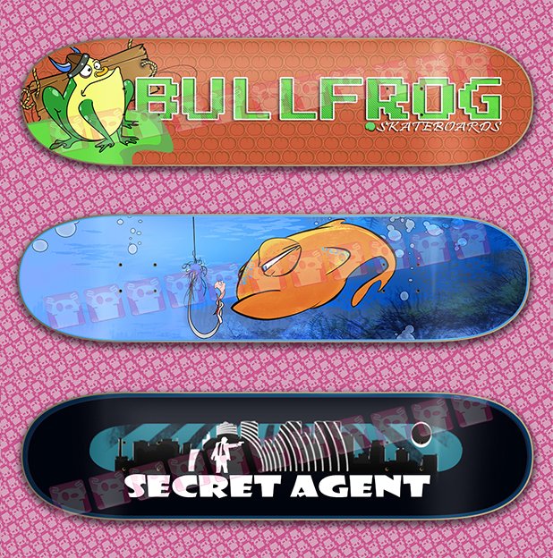 About Me Custom skateboard deck designs